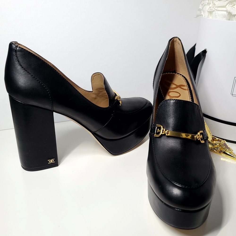 Sam Edelman Aurelie Platform Leather Loafer